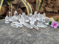 Polished Clear Quartz Crystals x 35 From Madagascar