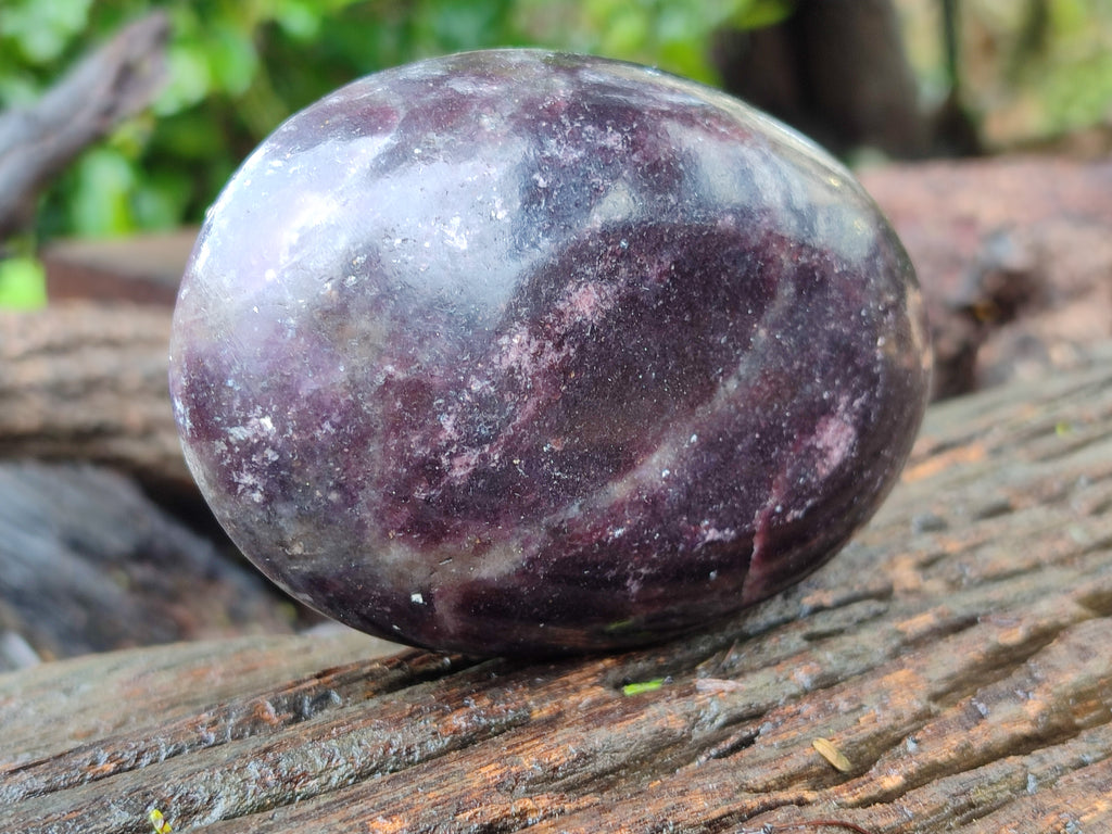 Polished Lepidolite Free Forms x 3 From Zimbabwe - Toprock Gemstones and Minerals 