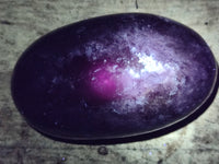 Polished Lepidolite Free Forms x 3 From Zimbabwe