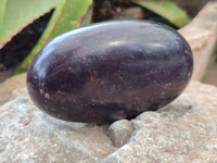 Polished Lepidolite Free Forms x 3 From Zimbabwe