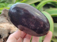 Polished Lepidolite Free Forms x 3 From Zimbabwe