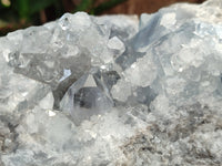 Natural Celestite Geode Specimen x 1 From Sakoany, Madagascar