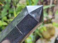 Polished Black Basalt Points x 6 From Antsirabe, Madagascar