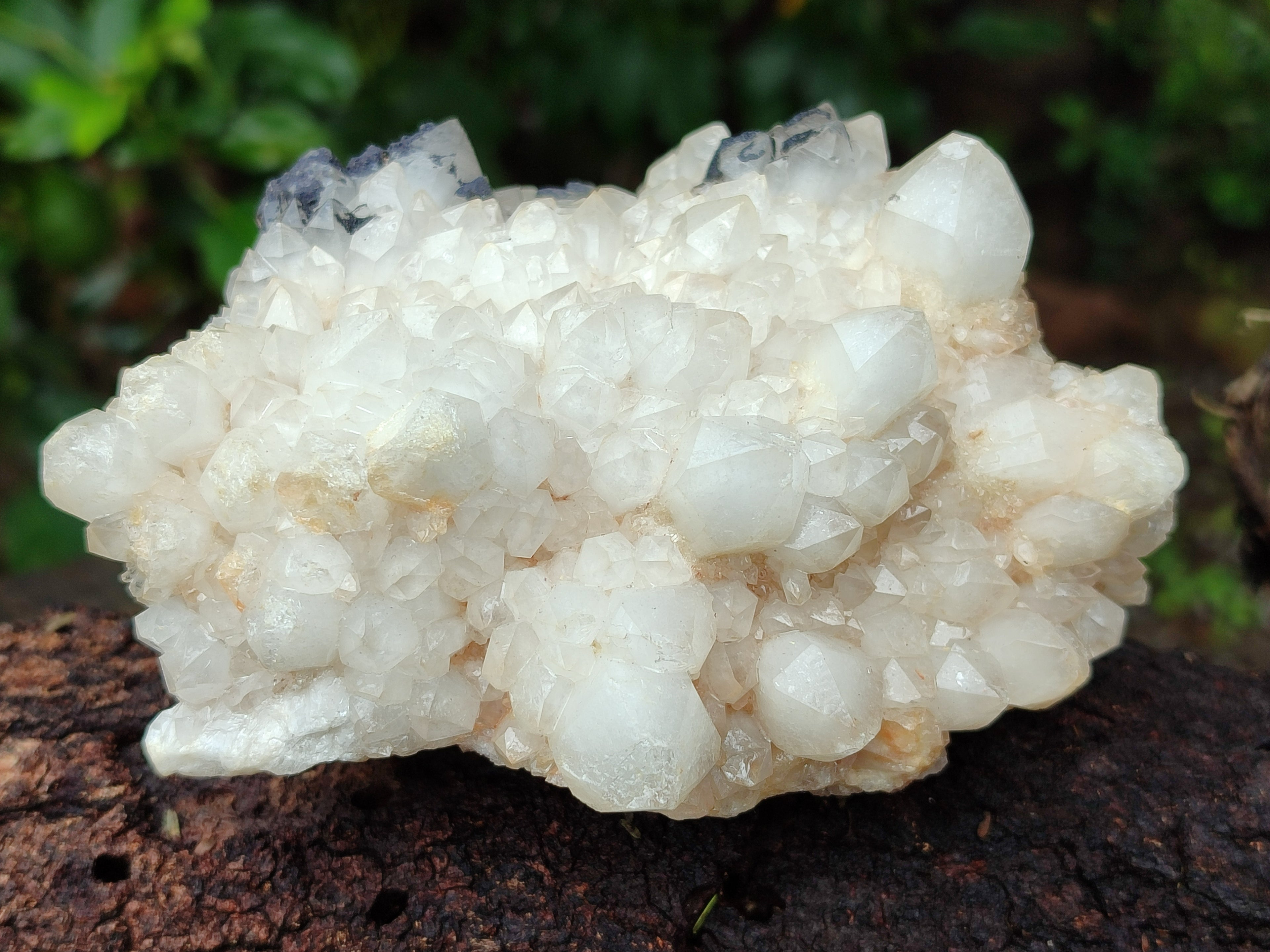 Natural White Cascading Quartz Clusters x 3 From Madagascar - Toprock Gemstones and Minerals 