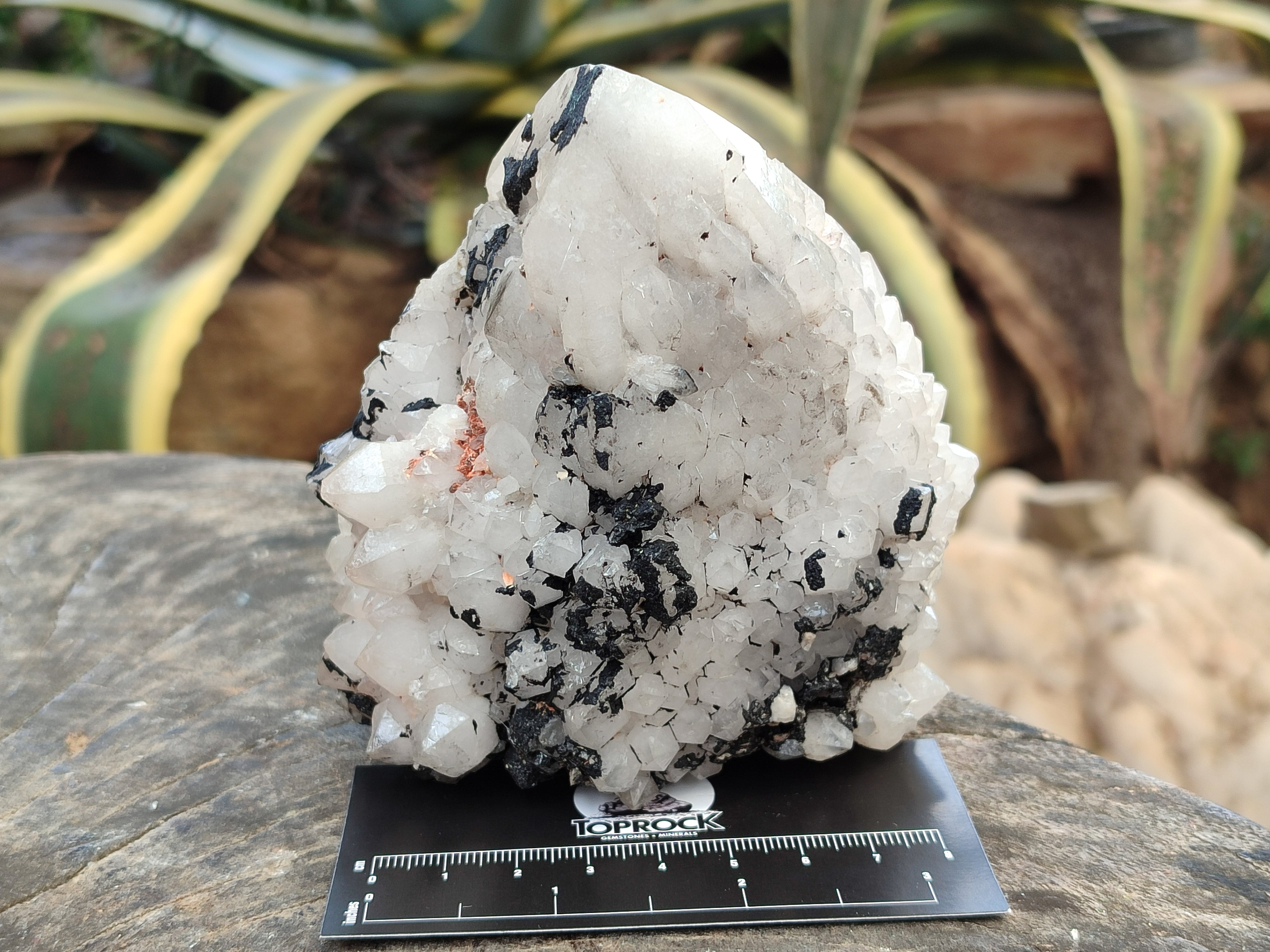 Natural White Cascading Quartz Clusters x 3 From Madagascar - Toprock Gemstones and Minerals 
