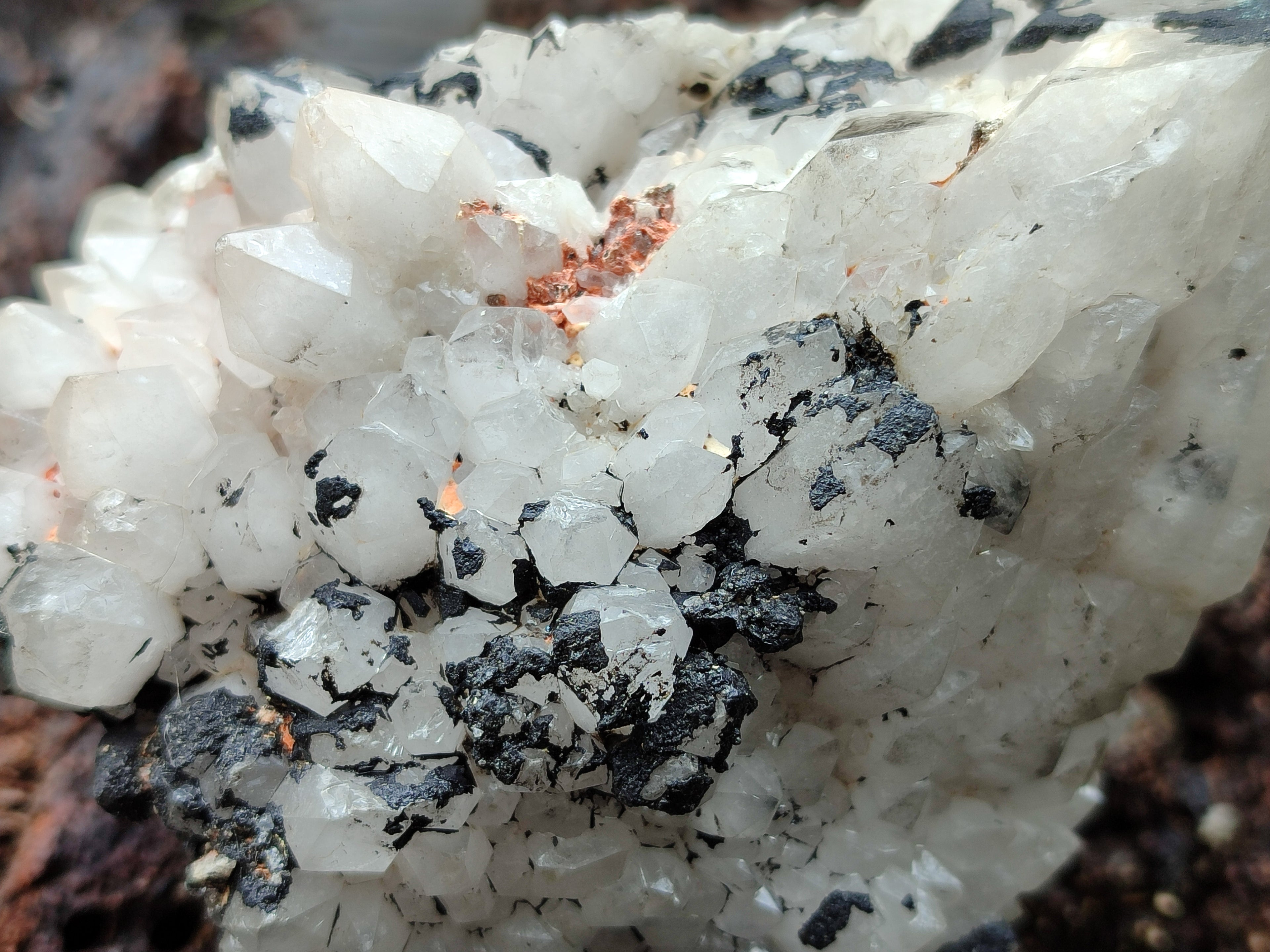 Natural White Cascading Quartz Clusters x 3 From Madagascar - Toprock Gemstones and Minerals 