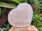 Polished Pink Pearl Girasol Quartz Hearts x 3 From Ambatondrazaka, Madagascar - Toprock Gemstones and Minerals 