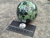 Polished Stromatolite Jasper Spheres x 2 From Katsepy, Madagascar