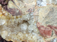Natural Limonite Quartz Clusters x 2 From Solwezi, Zambia - Toprock Gemstones and Minerals 