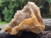 Natural Limonite Quartz Clusters x 2 From Solwezi, Zambia - Toprock Gemstones and Minerals 