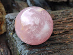 Polished Gemmy Rose Quartz Spheres with Star / Asterisms x 3 From Ambatondrazaka, Madagascar - Toprock Gemstones and Minerals 