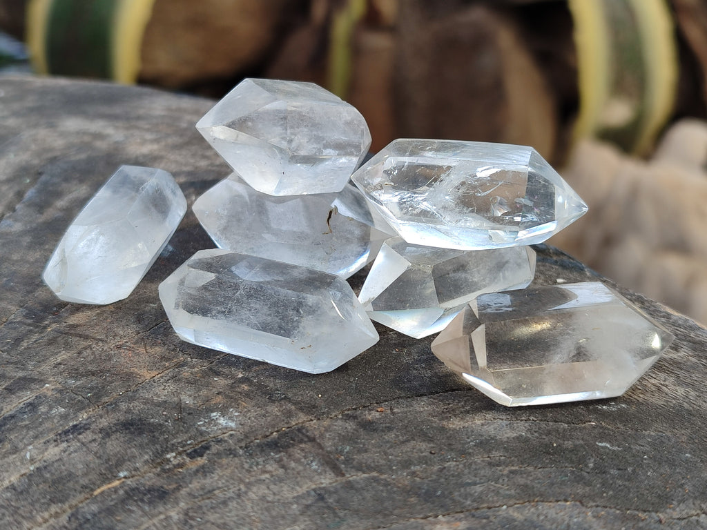 Polished Double Terminated Quartz Crystals x 35 From Madagascar - Toprock Gemstones and Minerals 