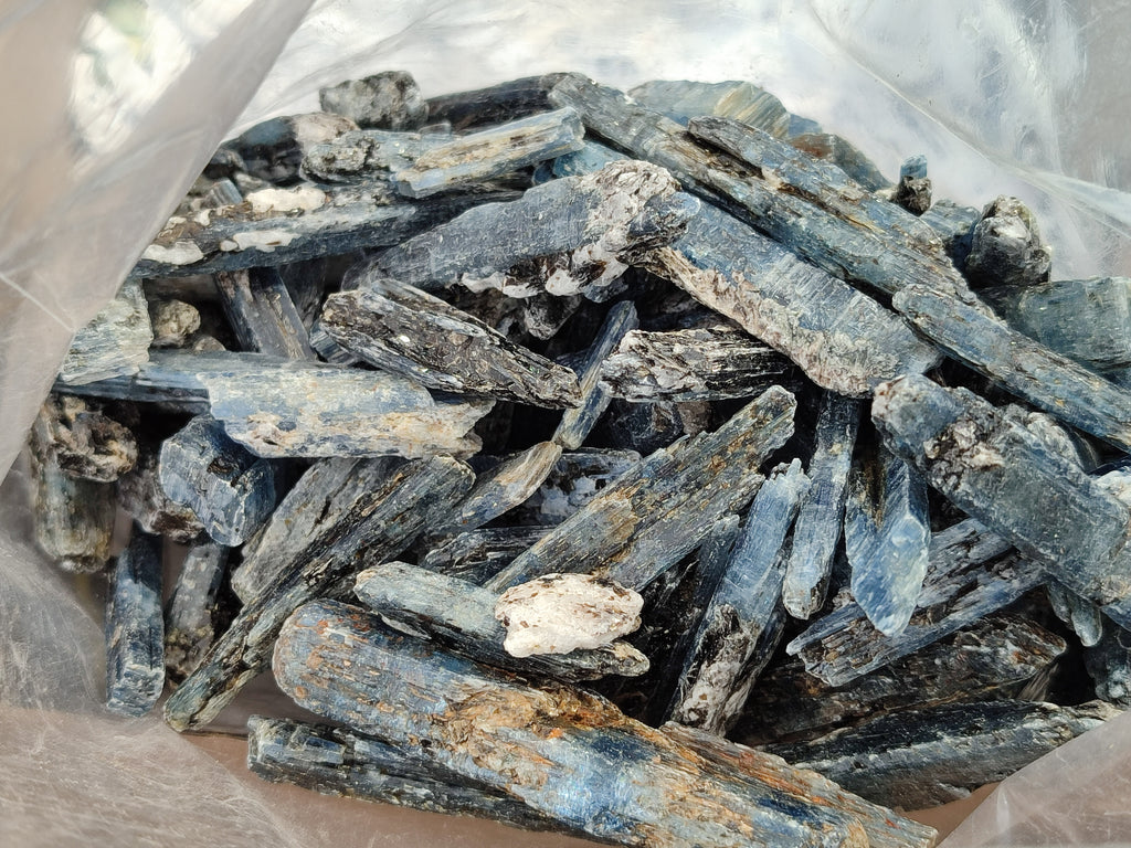 Natural Kyanite Crystals x 2.03 Kg Lot From Karoi, Zimbabwe - Toprock Gemstones and Minerals 