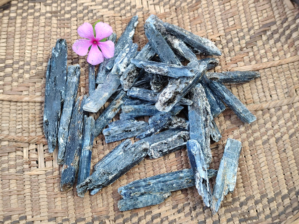 Natural Kyanite Crystals x 2.03 Kg Lot From Karoi, Zimbabwe