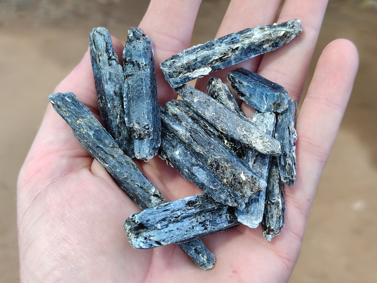 Natural Kyanite Crystals x 2.03 Kg Lot From Karoi, Zimbabwe - Toprock Gemstones and Minerals 