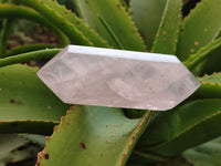 Polished Double Terminated Lavender Rose Quartz Points x 6 From Madagascar