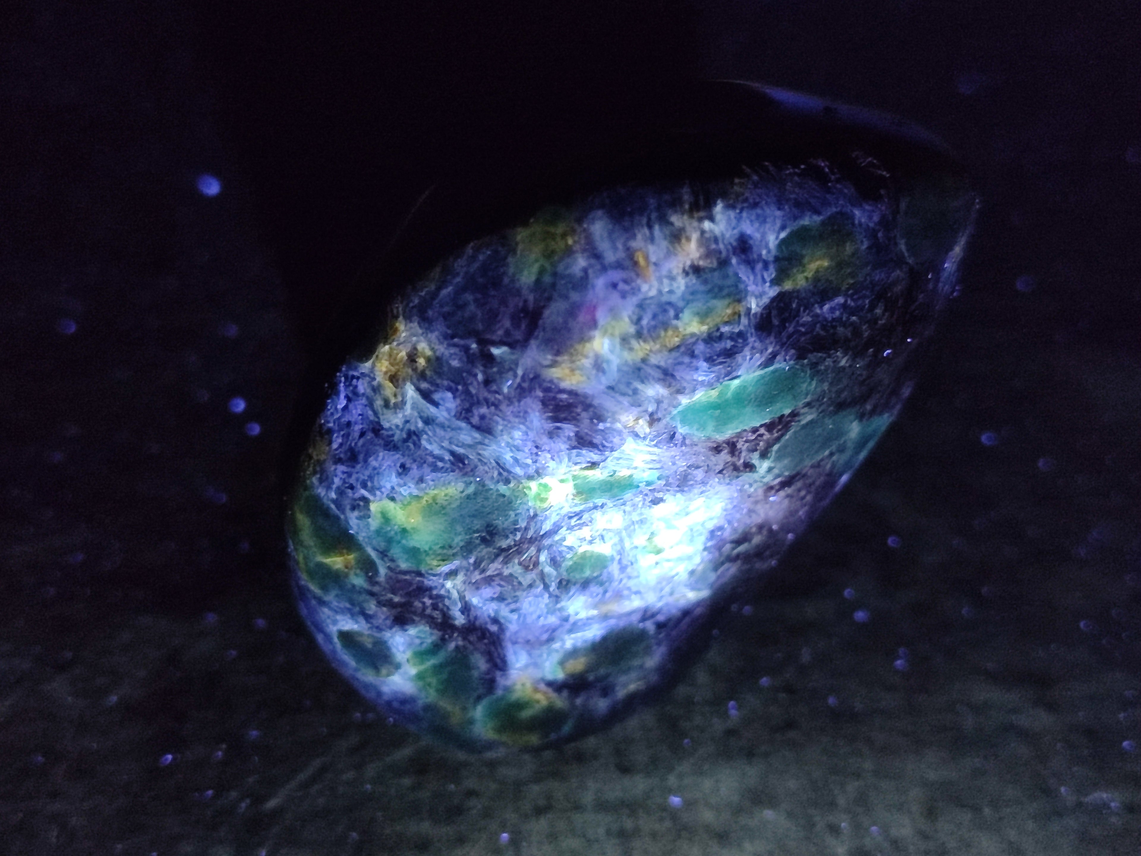 Polished Emerald Mica In Matrix Standing Free Forms x 4 From Mutoko, Zimbabwe - Toprock Gemstones and Minerals 