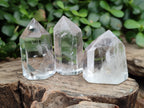 Polished Clear Quartz Crystals x 20 From Madagascar - Toprock Gemstones and Minerals 