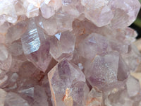 Natural Jacaranda Amethyst Quartz Cluster x 2 From Mumbwa, Zambia - Toprock Gemstones and Minerals 