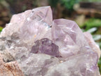 Natural Jacaranda Amethyst Quartz Cluster x 2 From Mumbwa, Zambia - Toprock Gemstones and Minerals 