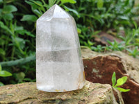 Polished Clear Quartz Crystals x 4 From Madagascar