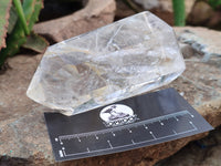 Polished Clear Quartz Crystals x 4 From Madagascar