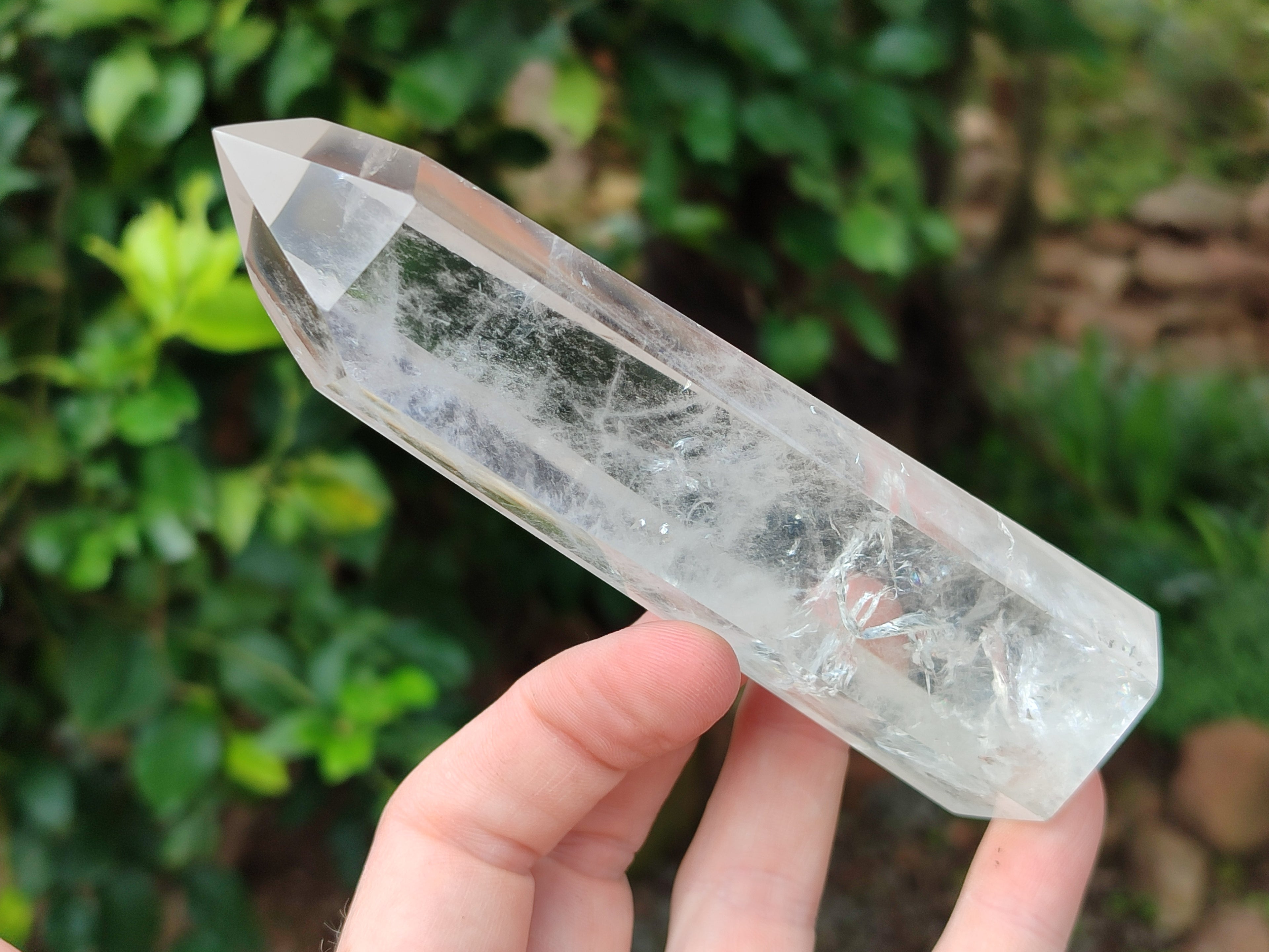 Polished Clear Quartz Crystals x 4 From Madagascar - Toprock Gemstones and Minerals 