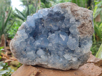 Natural Celestite Geode Specimens x 1 From Sakoany, Madagascar