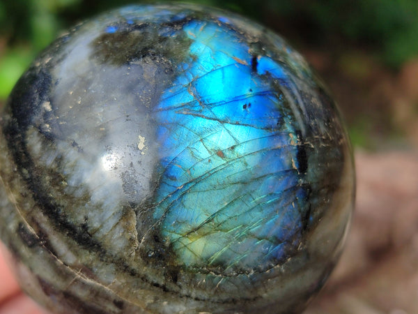 Polished Labradorite Spheres x 3 From Tulear, Madagascar