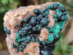 Natural Ball Malachite On Quartz Matrix Specimens x 3 From Kambove, Congo - Toprock Gemstones and Minerals 