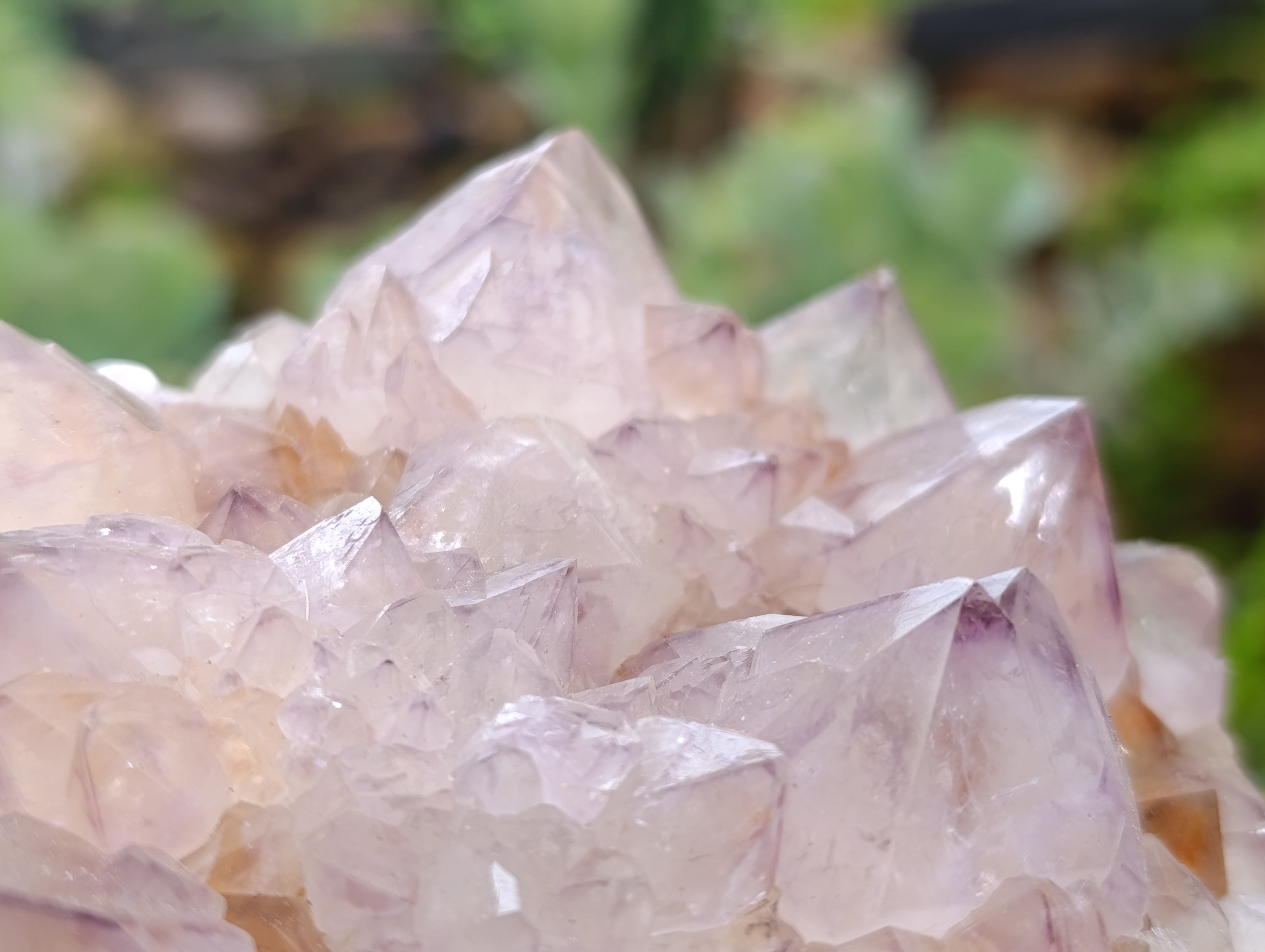 Natural Dark Amethyst Spirit Quartz Clusters x 4 From Boekenhouthoek, South Africa - Toprock Gemstones and Minerals 