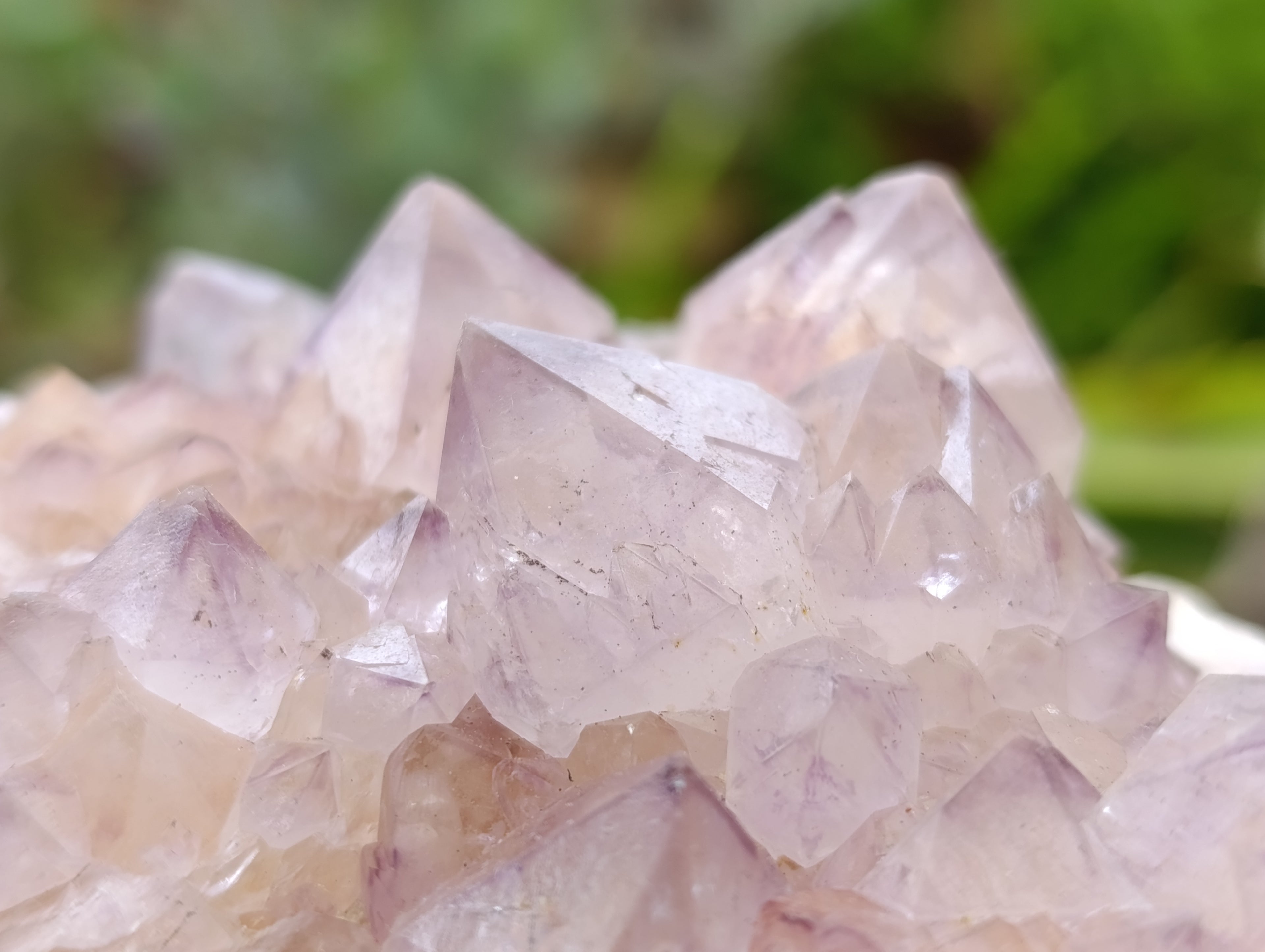 Natural Dark Amethyst Spirit Quartz Clusters x 4 From Boekenhouthoek, South Africa - Toprock Gemstones and Minerals 