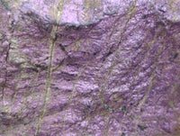 Natural Metallic Purpurite Cobbed Specimens x 6 From Erongo, Namibia