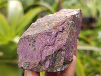 Natural Metallic Purpurite Cobbed Specimens x 6 From Erongo, Namibia