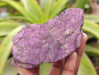 Natural Metallic Purpurite Cobbed Specimens x 6 From Erongo, Namibia