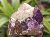 Natural Metallic Purpurite Cobbed Specimens x 6 From Erongo, Namibia