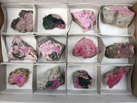 Natural Salrose Cobaltion Dolomite Specimens x 6 From Kakanda, Congo