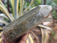 Polished Fuchsite Point-Prisms x 6 From Madagascar
