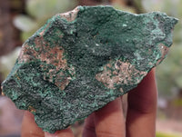 Natural Crystalline Botryoidal Malachite Specimens x 12 From Tenke Fungurume, Congo