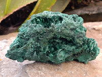 Natural Silky Malachite Specimens x 3 From Kasompe, Congo - Toprock Gemstones and Minerals 
