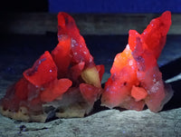 Natural Drusy Quartz Coated Calcite Pseudomorph Specimens x 12 From Alberts Mountain, Lesotho