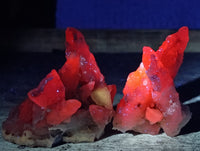 Natural Drusy Quartz Coated Calcite Pseudomorph Specimens x 12 From Alberts Mountain, Lesotho