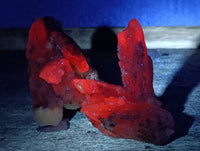 Natural Drusy Quartz Coated Calcite Pseudomorph Specimens x 12 From Alberts Mountain, Lesotho