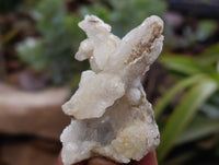 Natural Drusy Quartz Coated Calcite Pseudomorph Specimens x 12 From Alberts Mountain, Lesotho