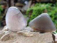 Polished Agate Free Forms x 24 From Madagascar