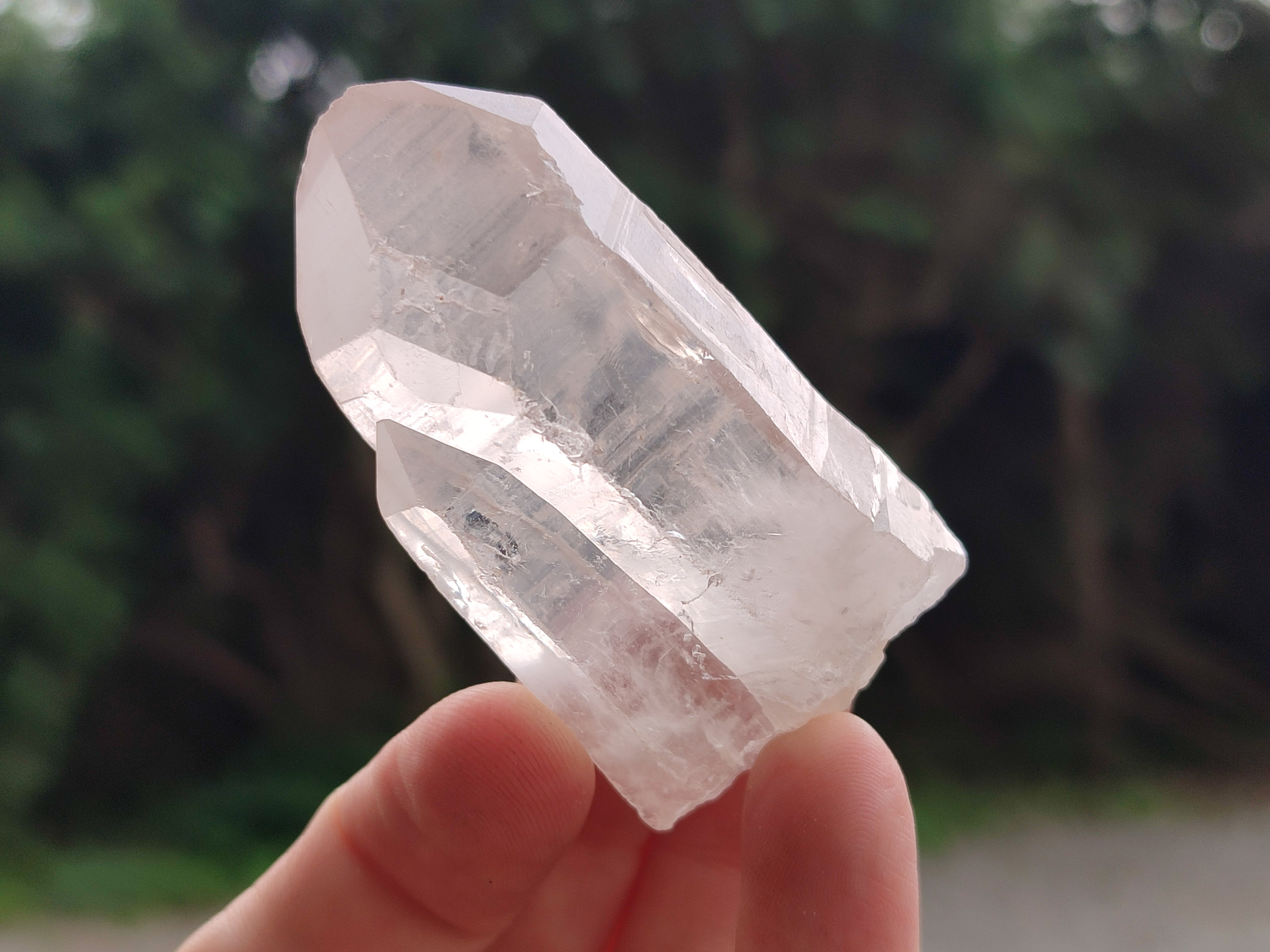 Natural Single Clear Quartz Crystals x 35 From Madagascar - Toprock Gemstones and Minerals 