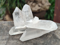 Natural Single Clear Quartz Crystals x 35 From Madagascar