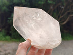 Polished Single Clear Quartz Crystal x 1 From Madagascar - Toprock Gemstones and Minerals 