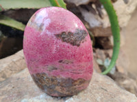 Polished Rhodonite Standing Free Form x 1 From Ambindavato, Madagascar