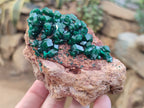 Natural Rare Dioptase and Malachite Specimens x 4 From Likasi, Congo - Toprock Gemstones and Minerals 